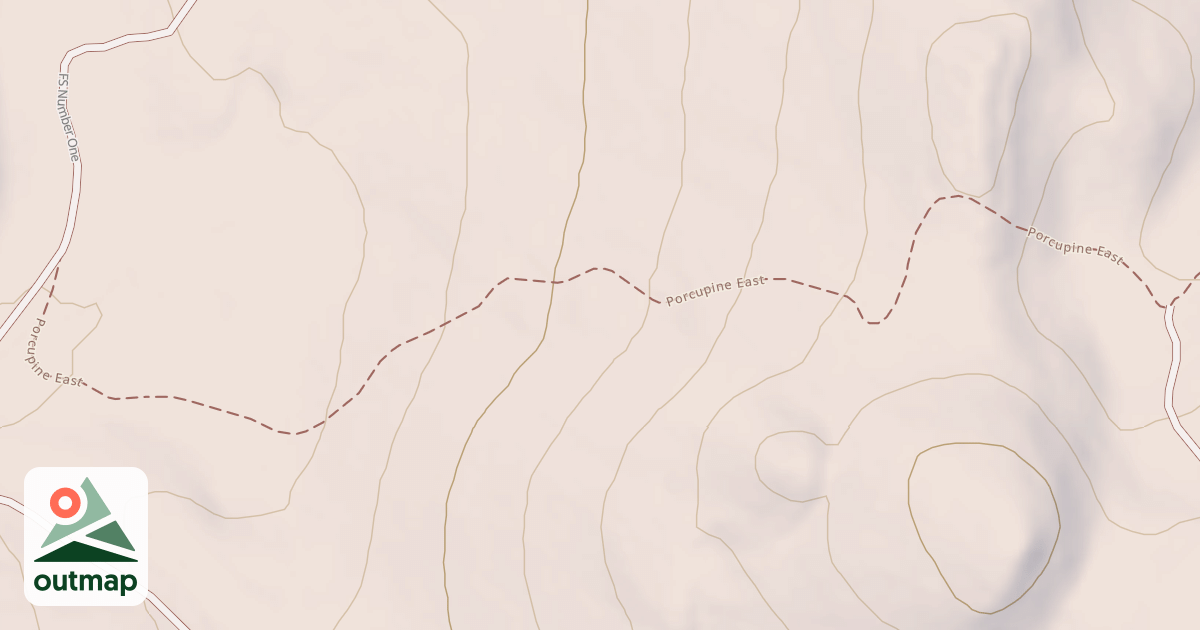Map of Porcupine East