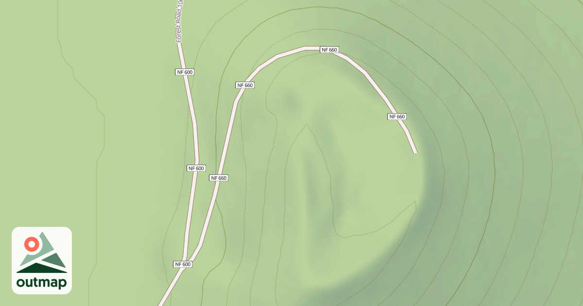 Map of 4M BUTTE PIT