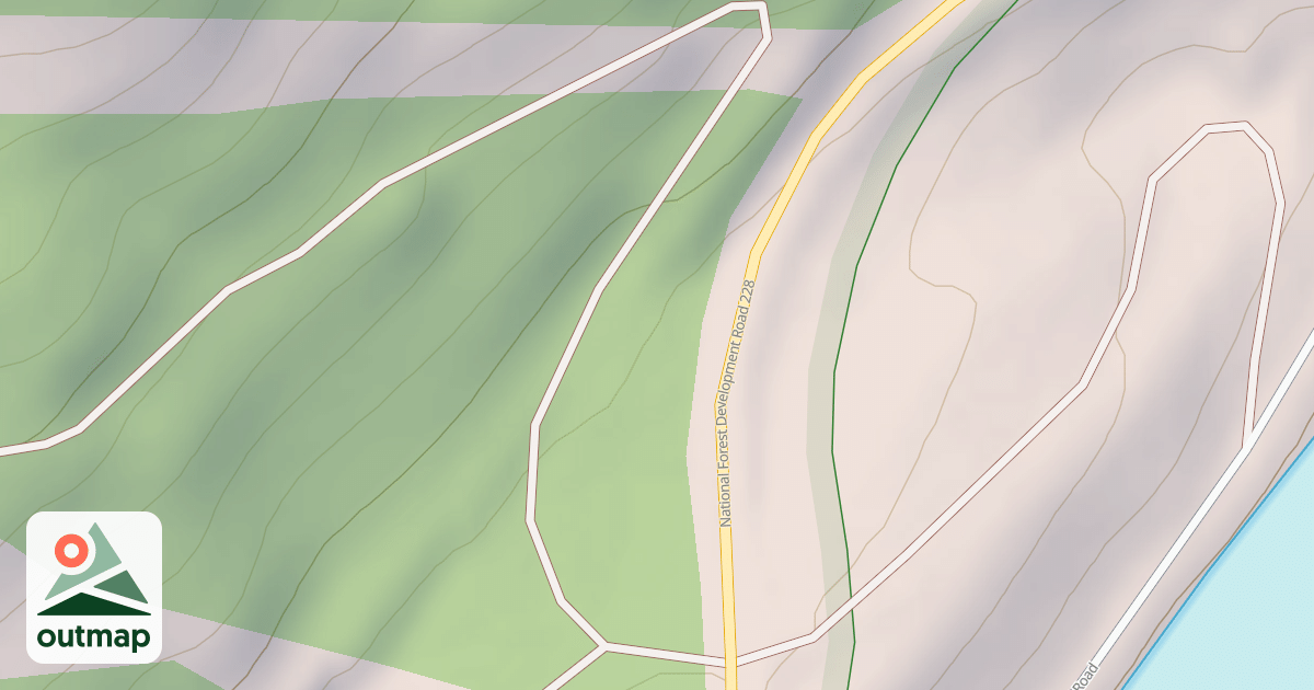 Map of ALEXANDER CREEK