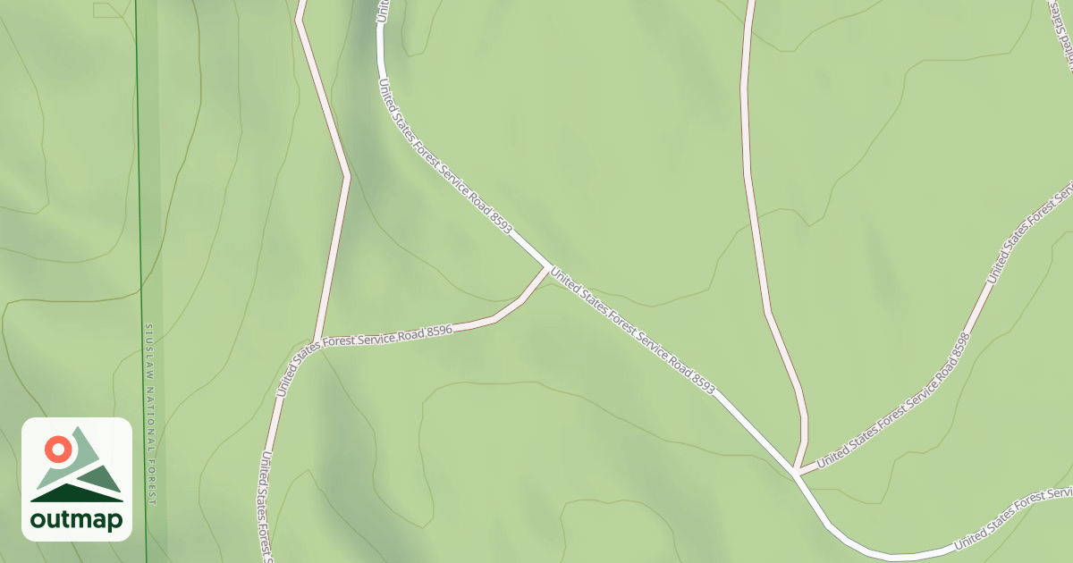 Map of USFS National Forest System Roads {FD33C321-83B4-4C60-9708-A7110BB355D4}