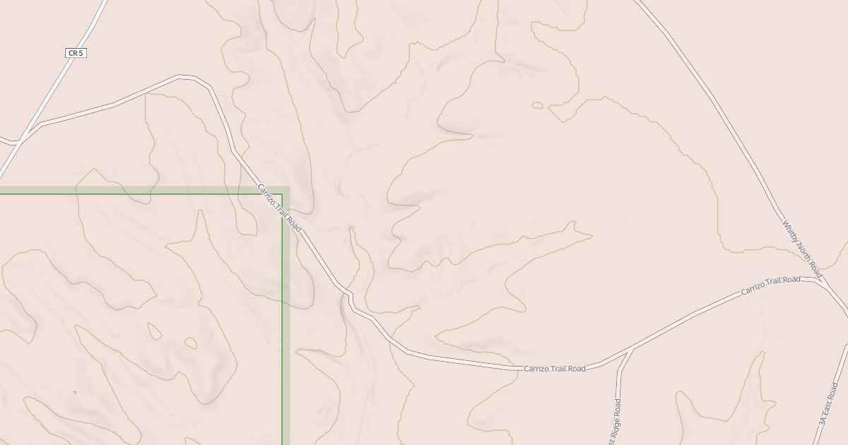 Map preview of WHITBY CANYON X-ING