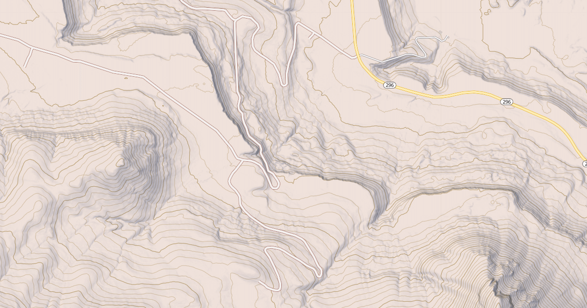 Map preview of CAMP CREEK