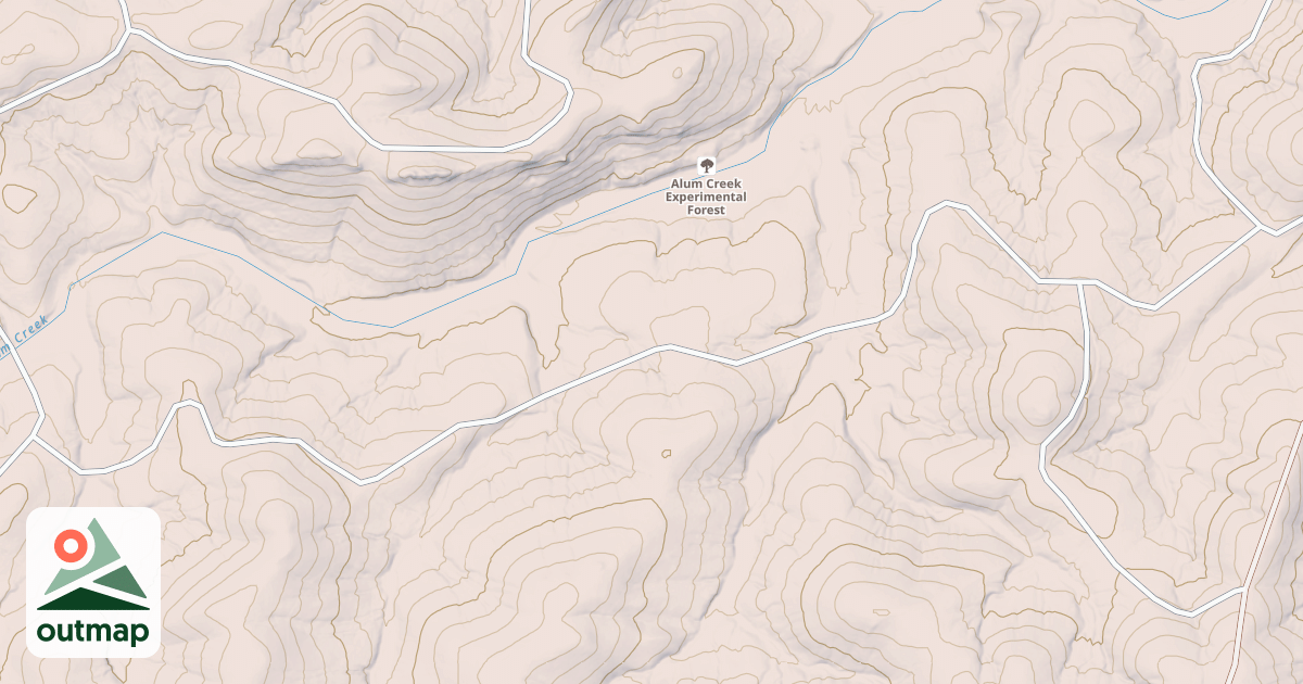 Map of ALUM EXPERIMENT