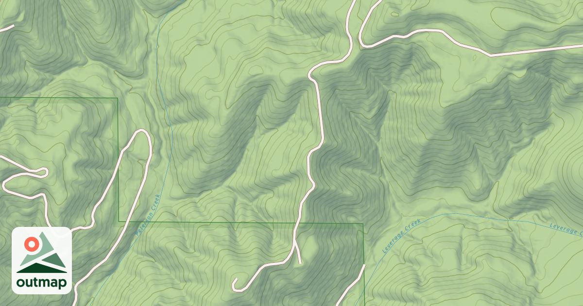 Map of USFS National Forest System Roads {1B02C93C-DBD6-45CE-8201-0AF86B60763E}