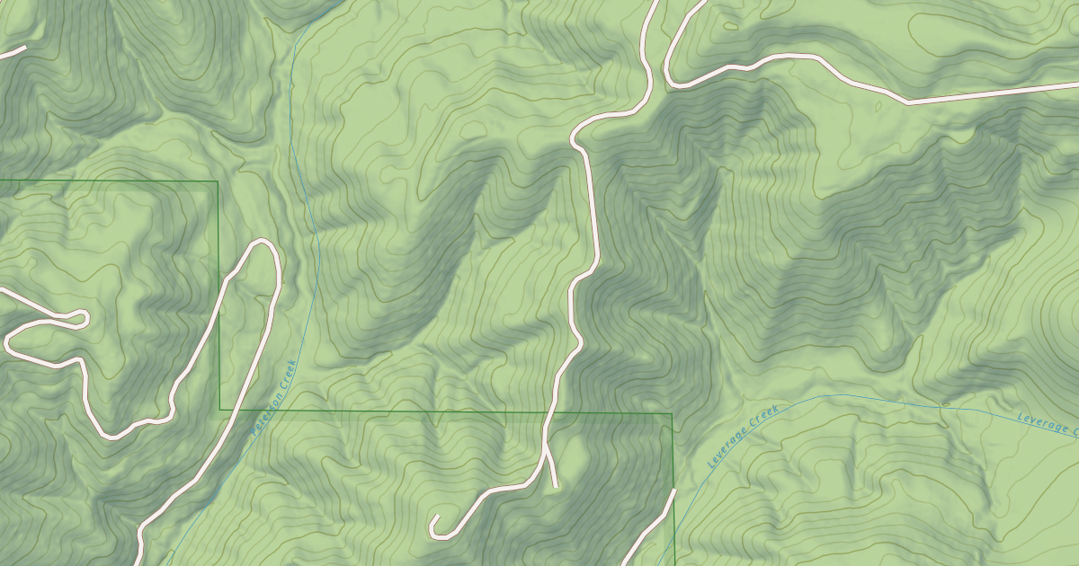 Map preview of USFS National Forest System Roads {1B02C93C-DBD6-45CE-8201-0AF86B60763E}
