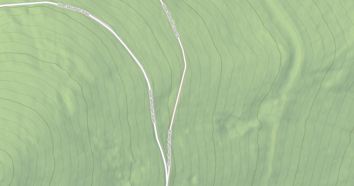 Map preview of SILVER MOUNTAIN B