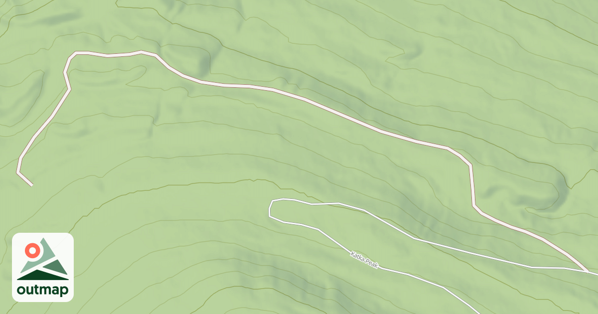 Map of KATKA PEAK A