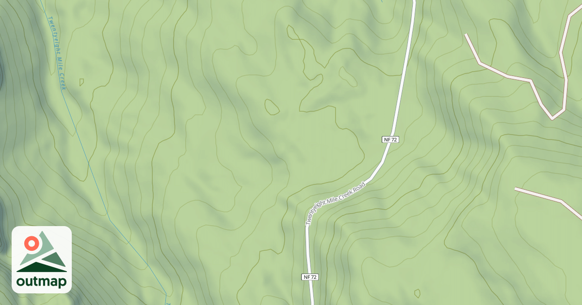 Map of USFS Motor Vehicle Use Map Roads {9D4E1265-BB1A-43B7-A449-9AF88AC671AF}
