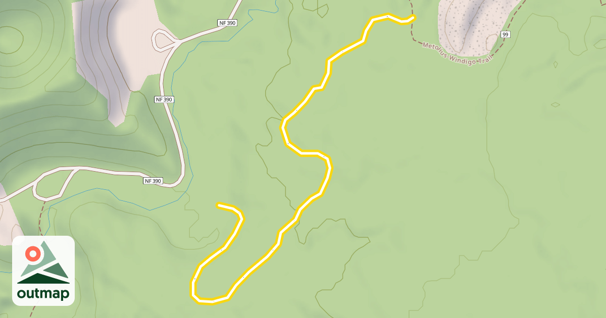 Map of Rich's Range