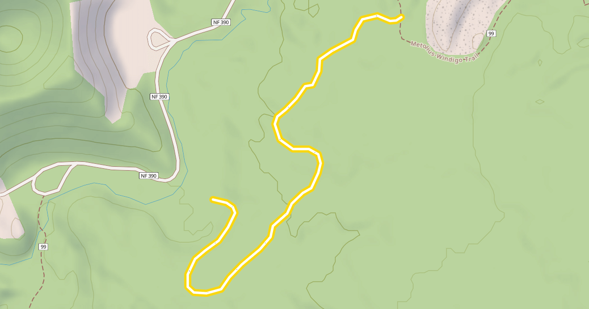 Map preview of Rich's Range