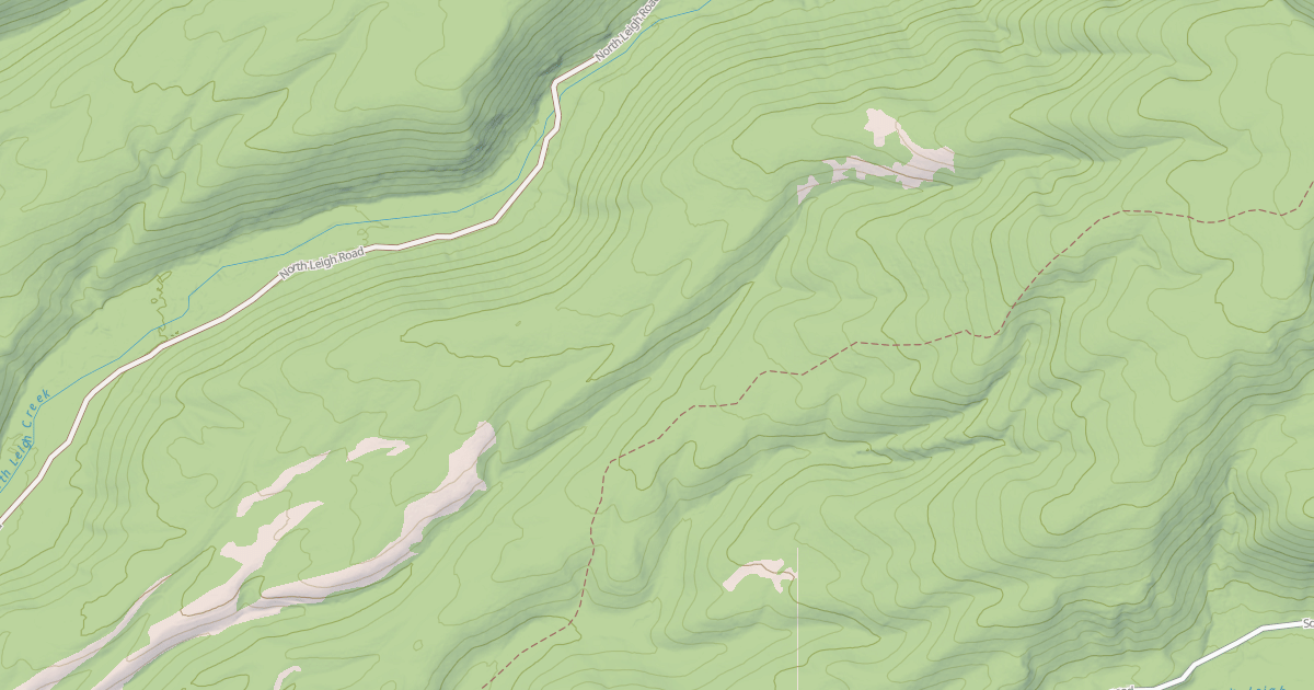 Map preview of COMMISSARY RIDGE