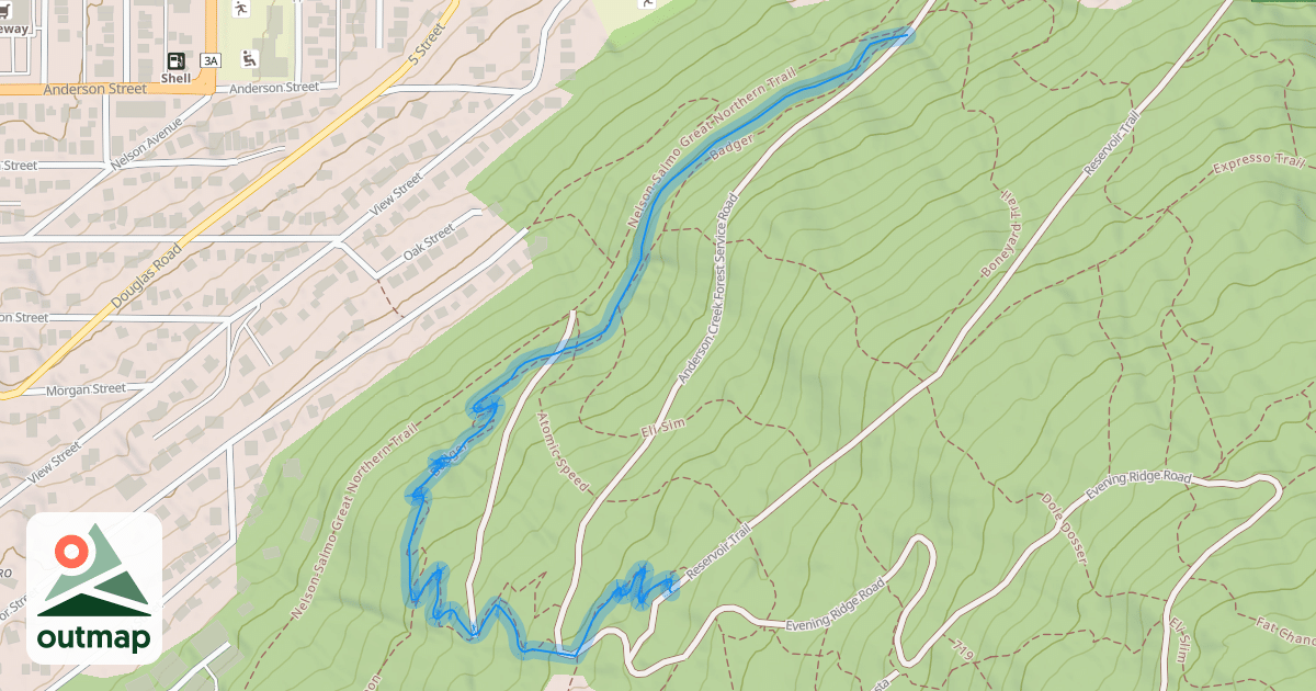 Map of Badger