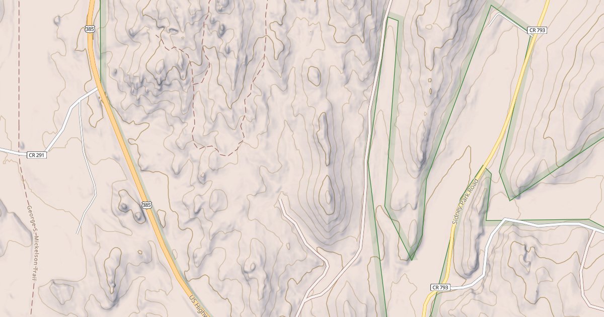 Map preview of BEECHER ROCK BR 1A