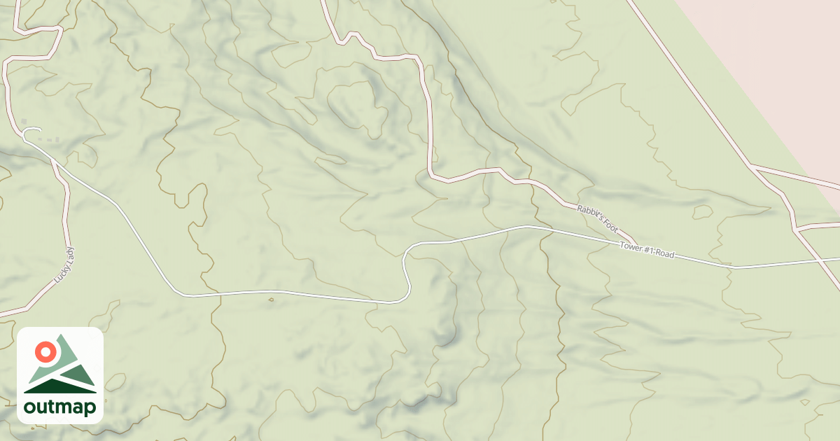 Map of BLM National GTLF Public Motorized Roads 4fae7d27-24f8-44bb-b6c9-970930895bd8