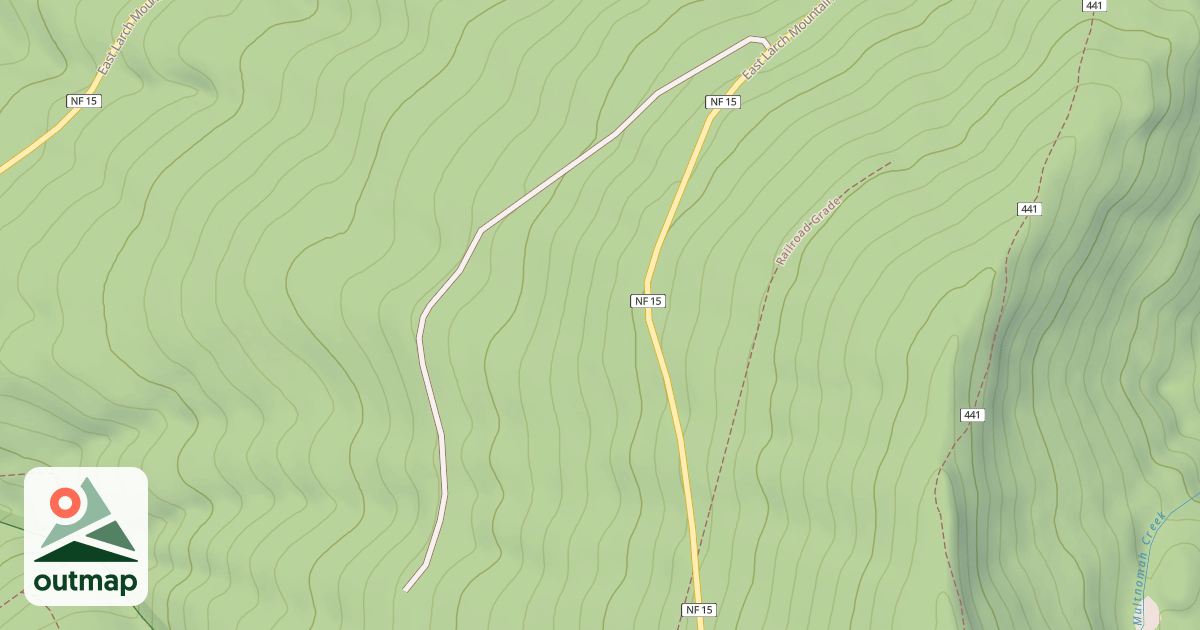 Map of USFS National Forest System Roads {9C736D5B-6BE4-41AD-8B01-0258D1F9709E}