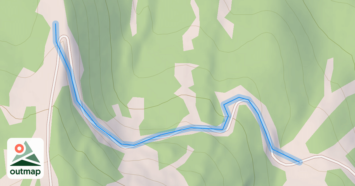 Map of Meriwether Cuttoff