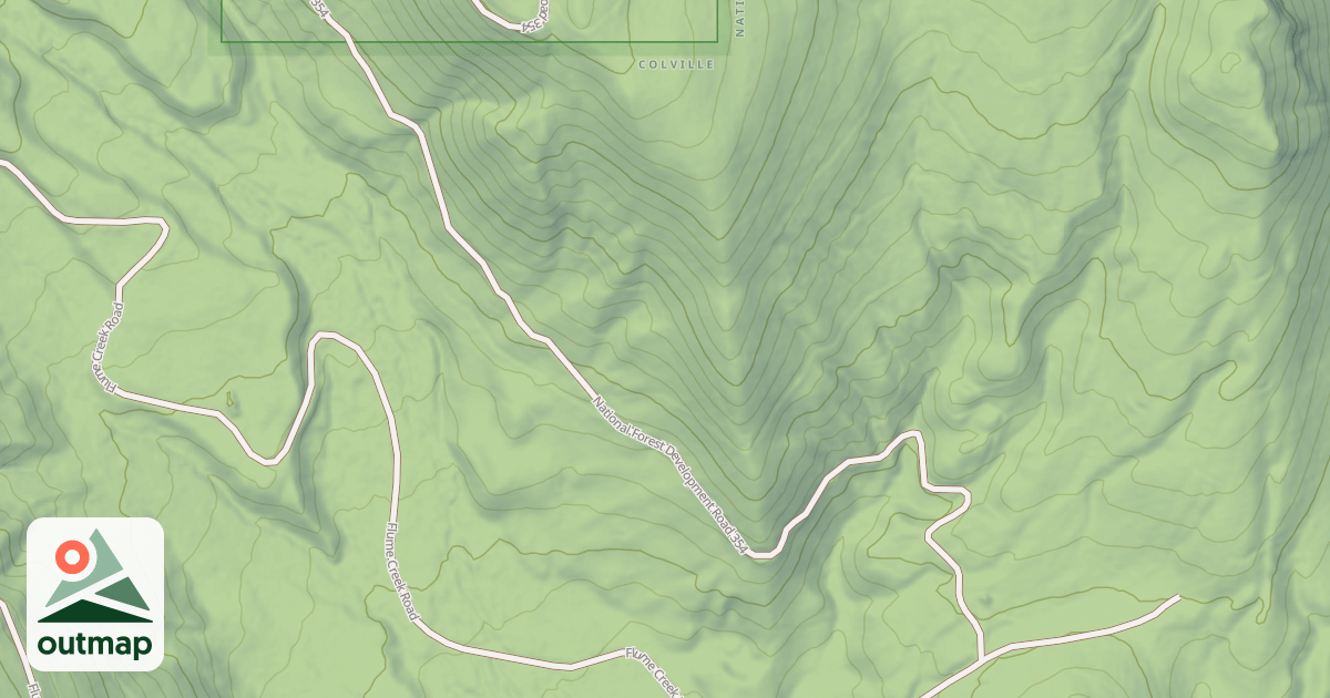 Map of USFS Motor Vehicle Use Map Roads {4705F0DC-A647-4171-BCF9-76BF82CD777A}