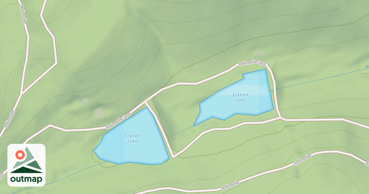 Map of ROLLINSVILLE SPUR