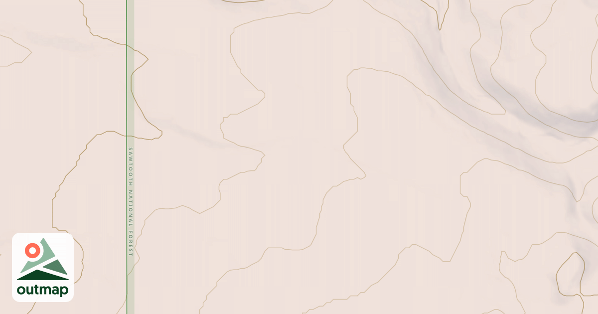 Map of MIDDLE FORK