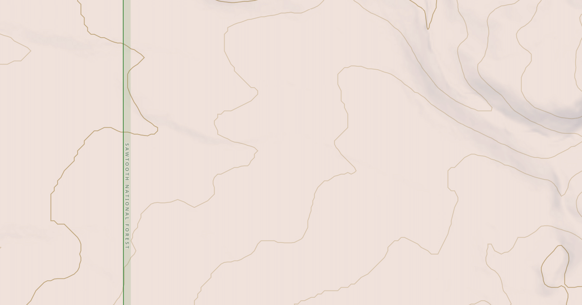 Map preview of MIDDLE FORK
