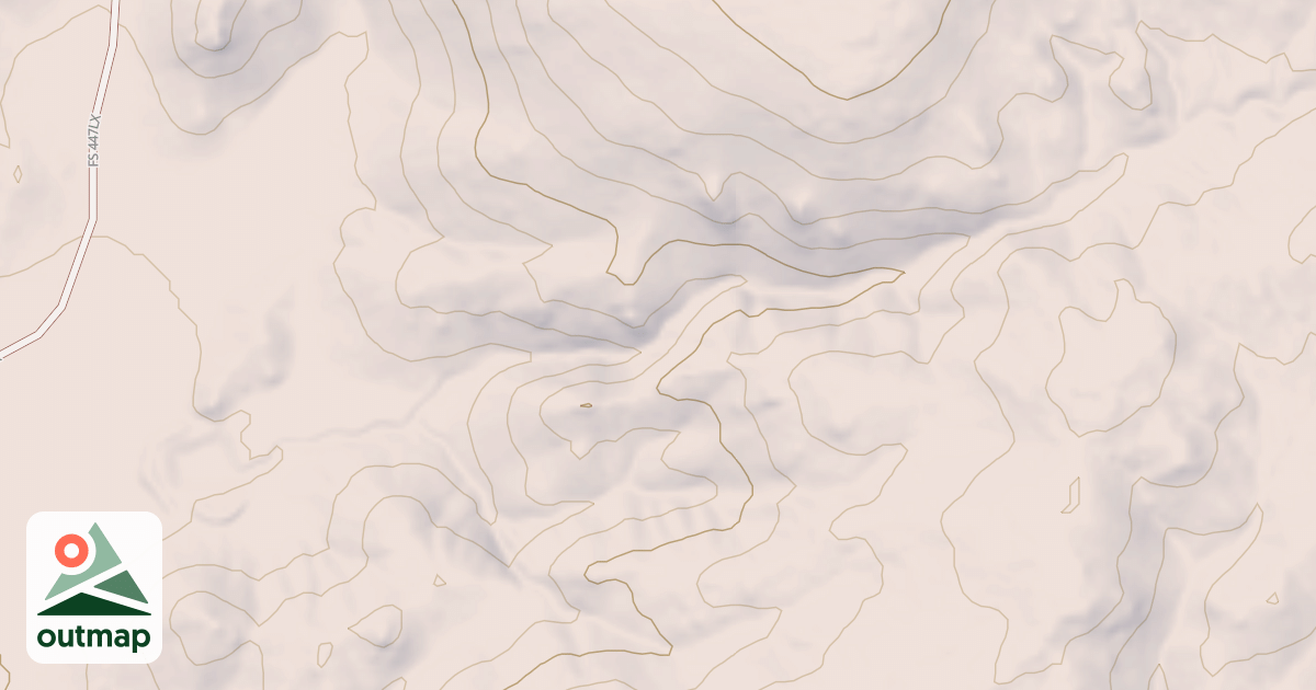 Map of USFS Motor Vehicle Use Map Roads {5E682568-BF20-4B37-9A7C-B2C85EF82094}