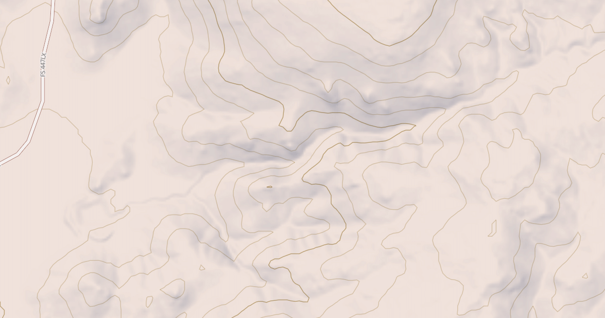 Map preview of USFS Motor Vehicle Use Map Roads {5E682568-BF20-4B37-9A7C-B2C85EF82094}