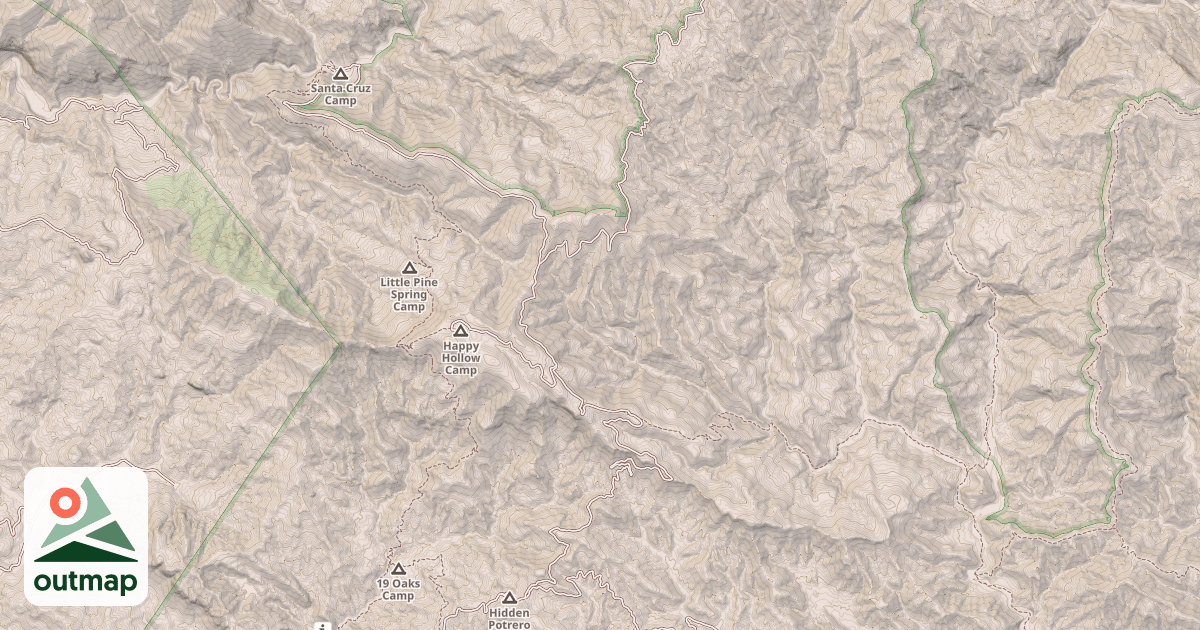 Map of BUCKHORN RD