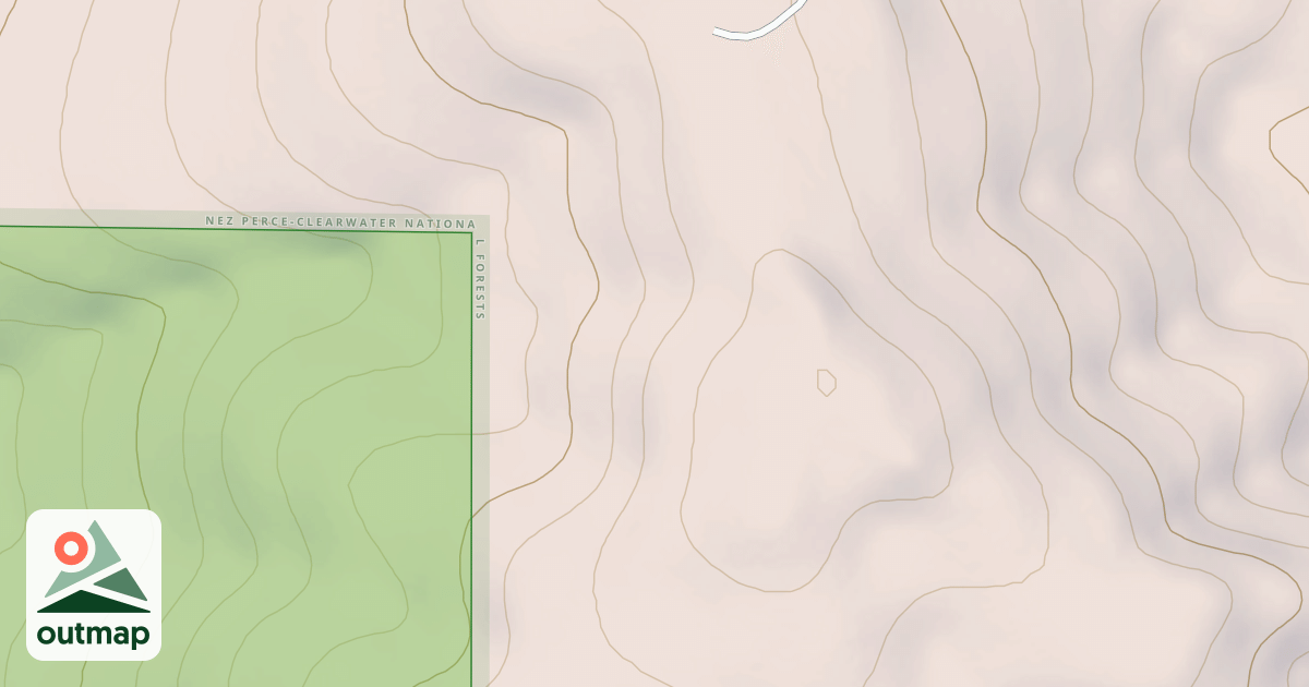 Map of BUTTERFIELD CREEK X