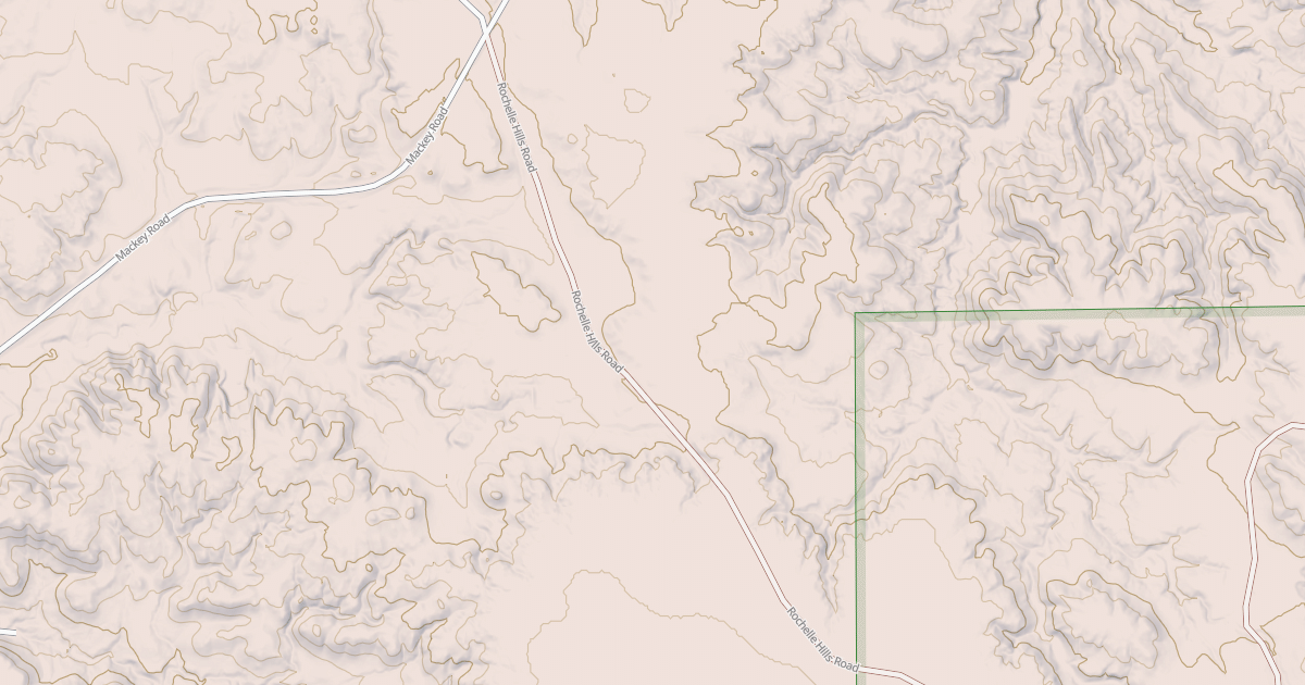 Map preview of ROCHELLE HILLS ROAD