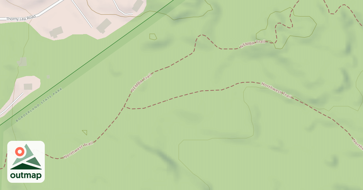 Map of Northwest Trail