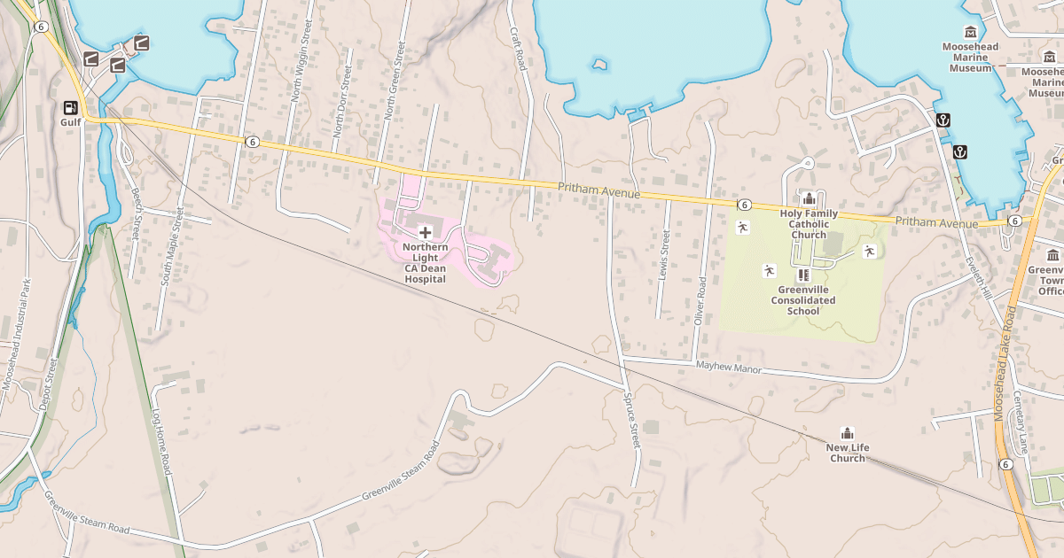 Map preview of Rockwood Rd.