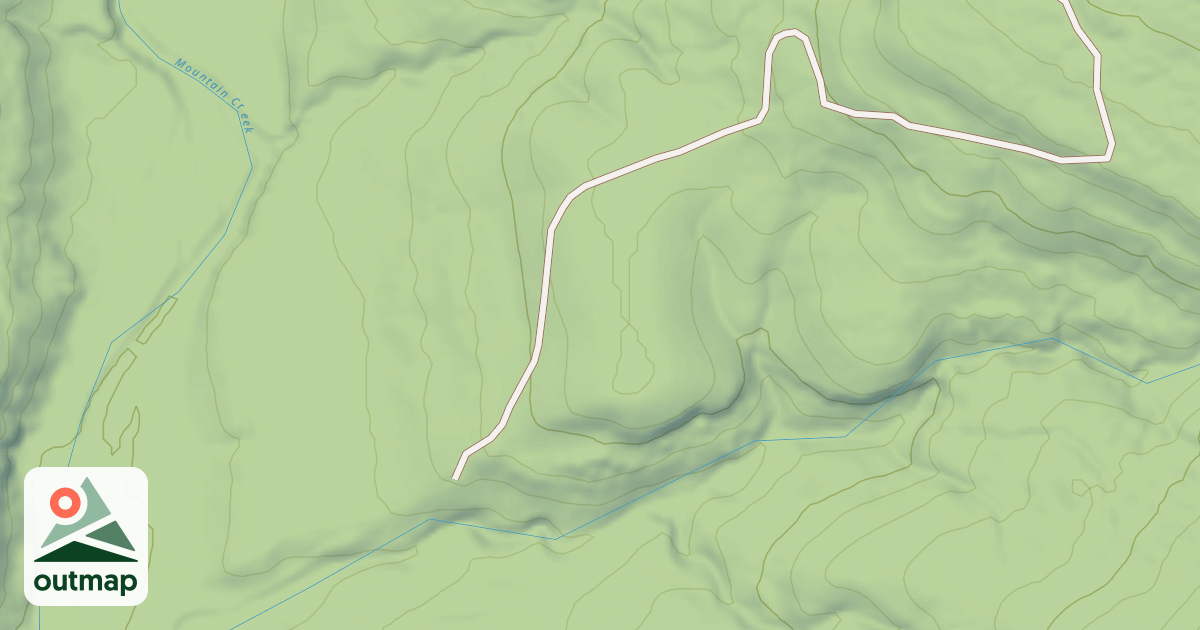 Map of USFS National Forest System Roads {B1032C16-E7B9-4424-9C89-498DB4ECC956}