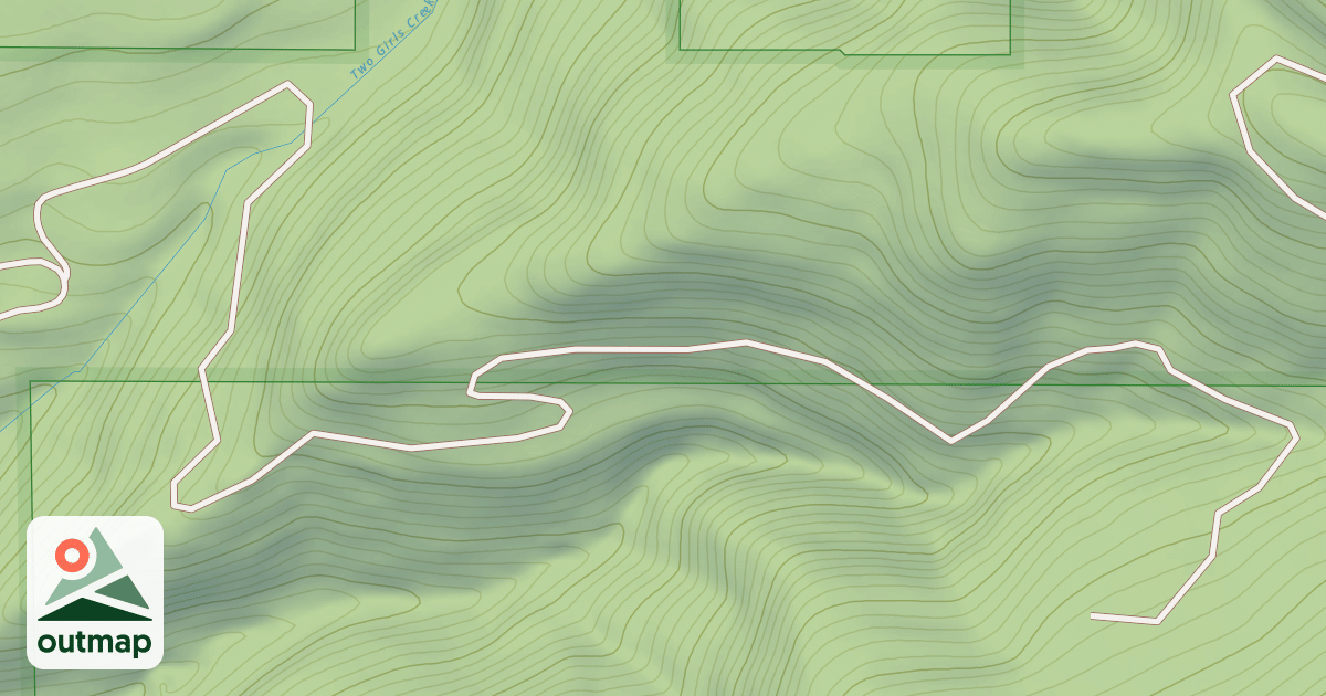 Map of GIRLS RIDGE