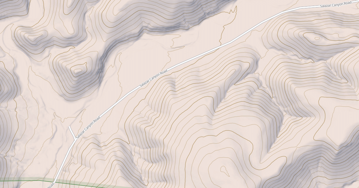 Map preview of SALAZAR CANYON