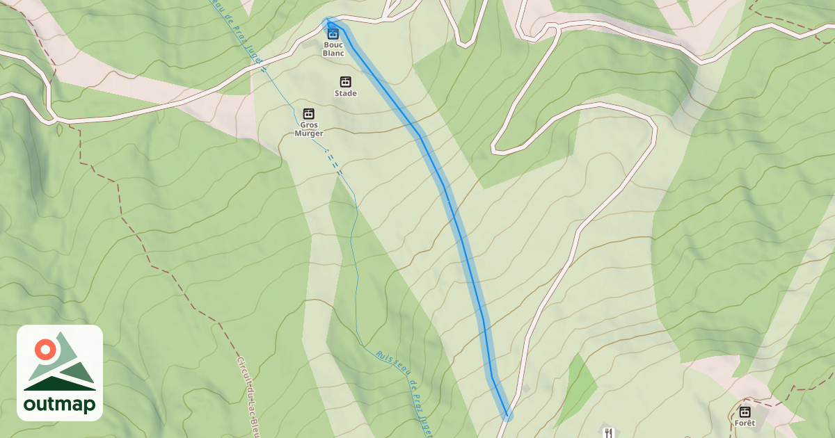 Map of Bouc Blanc