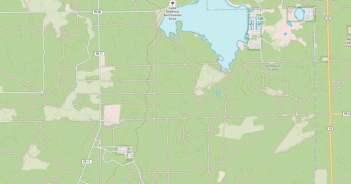 Map preview of Longleaf Trail