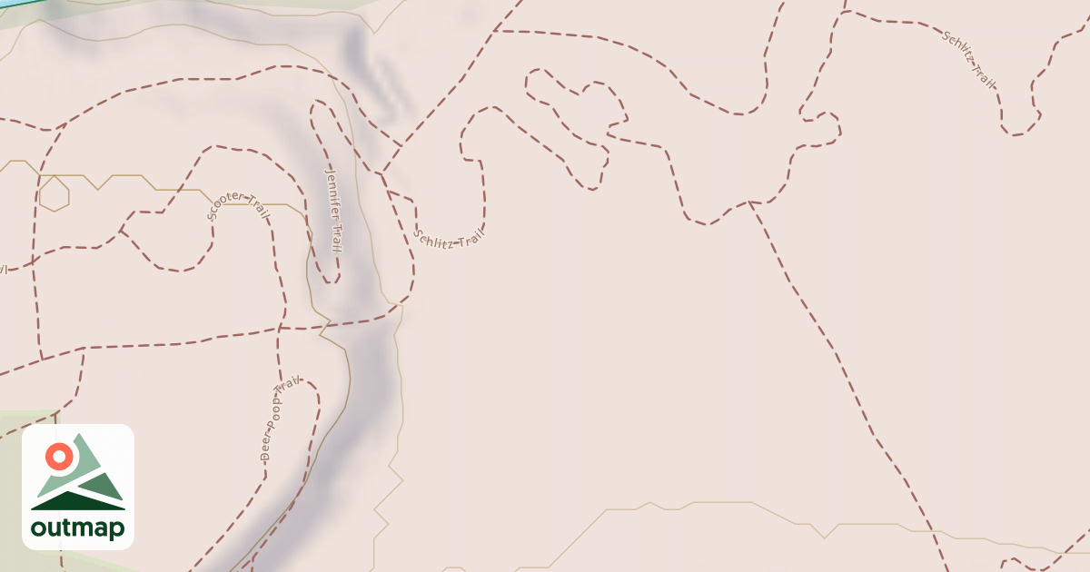 Map of Yellow Trail