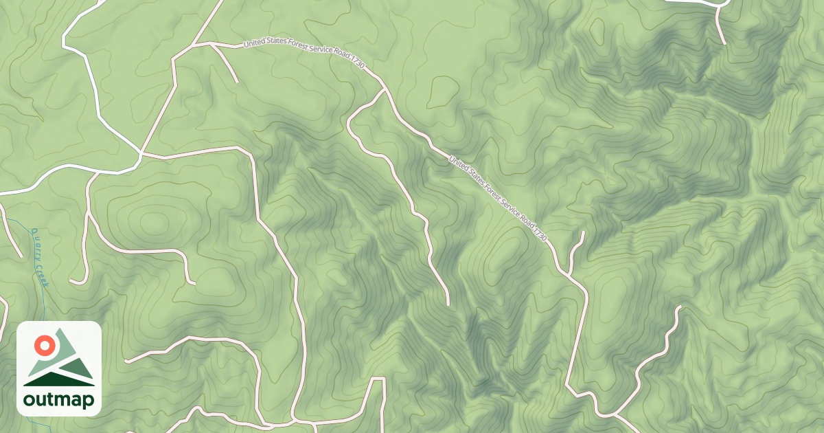 Map of NORTH CREEK