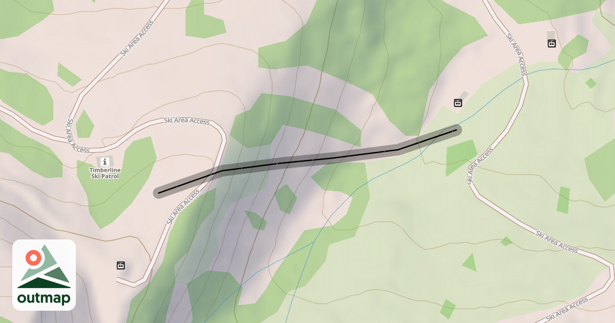 Map of Indian Ridge