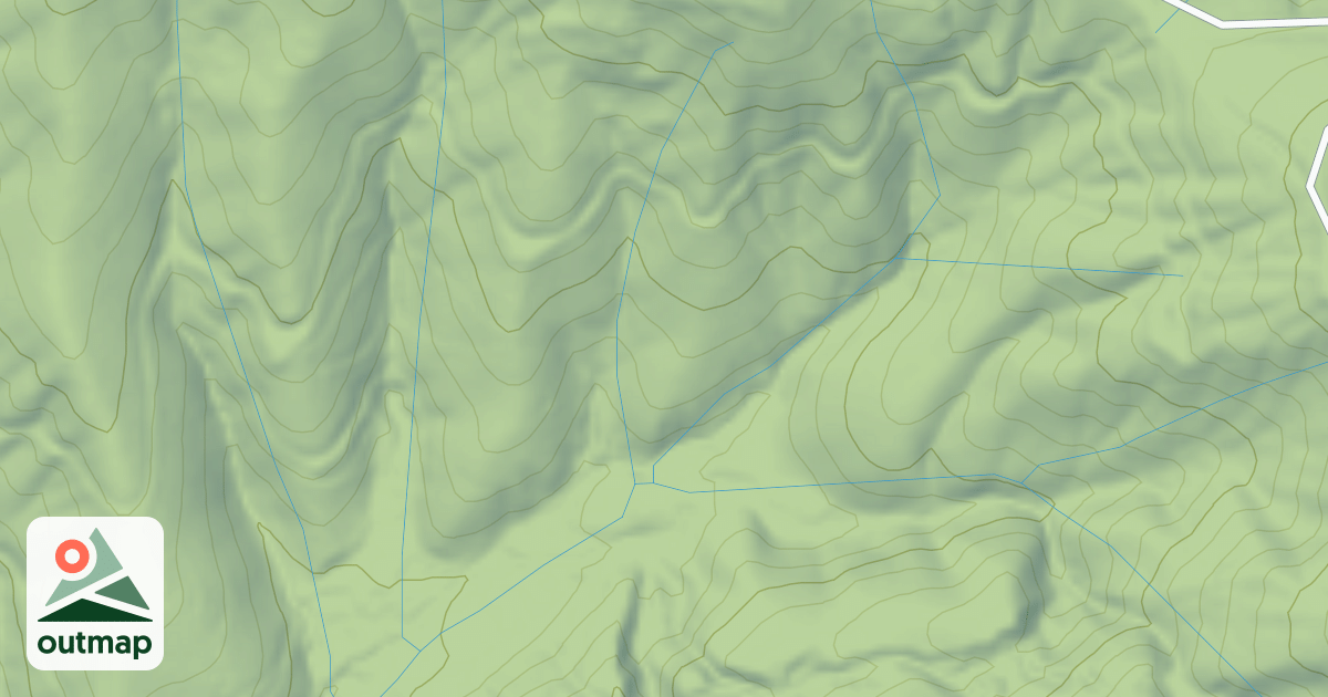 Map of FRENCH CRK SPUR A