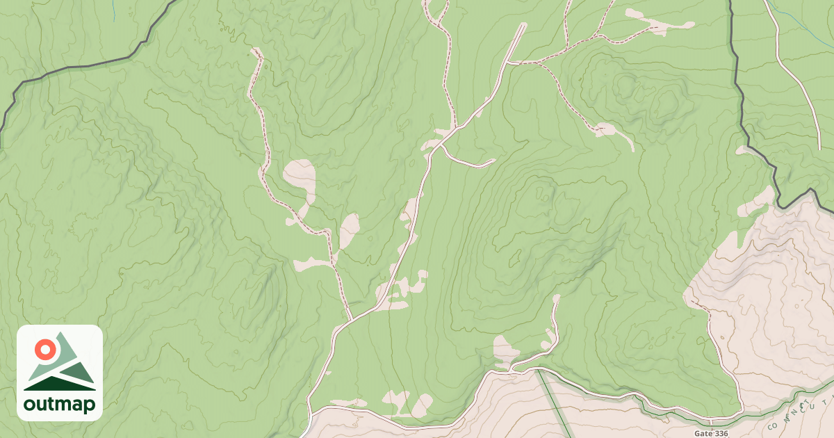 Map of Indian Stream Road