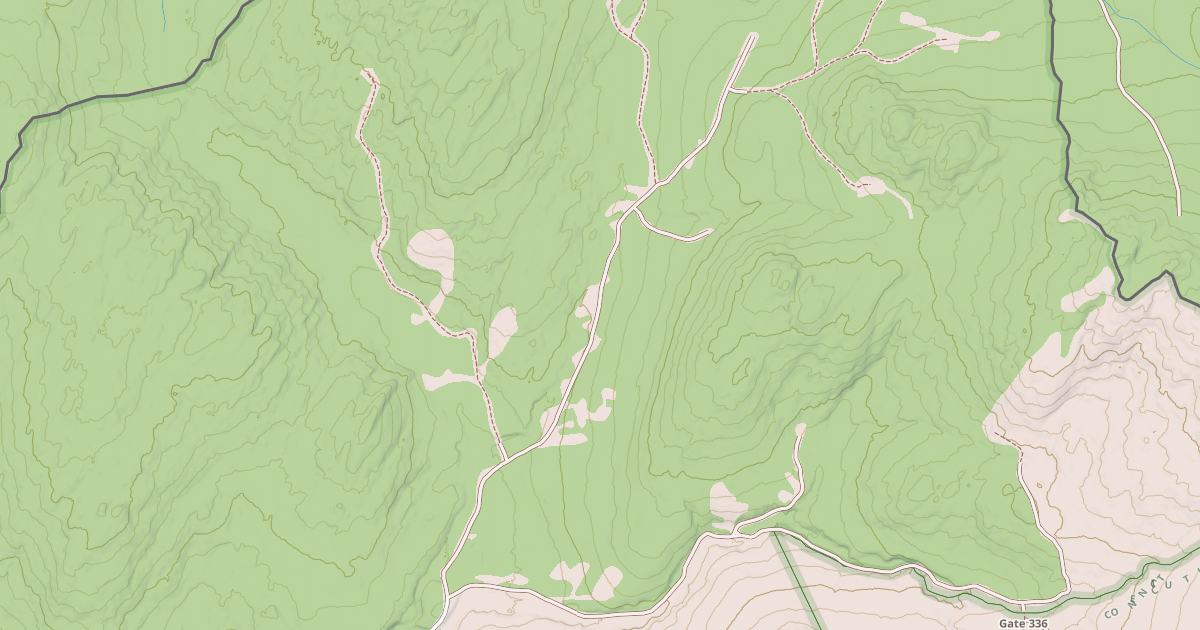 Map preview of Indian Stream Road