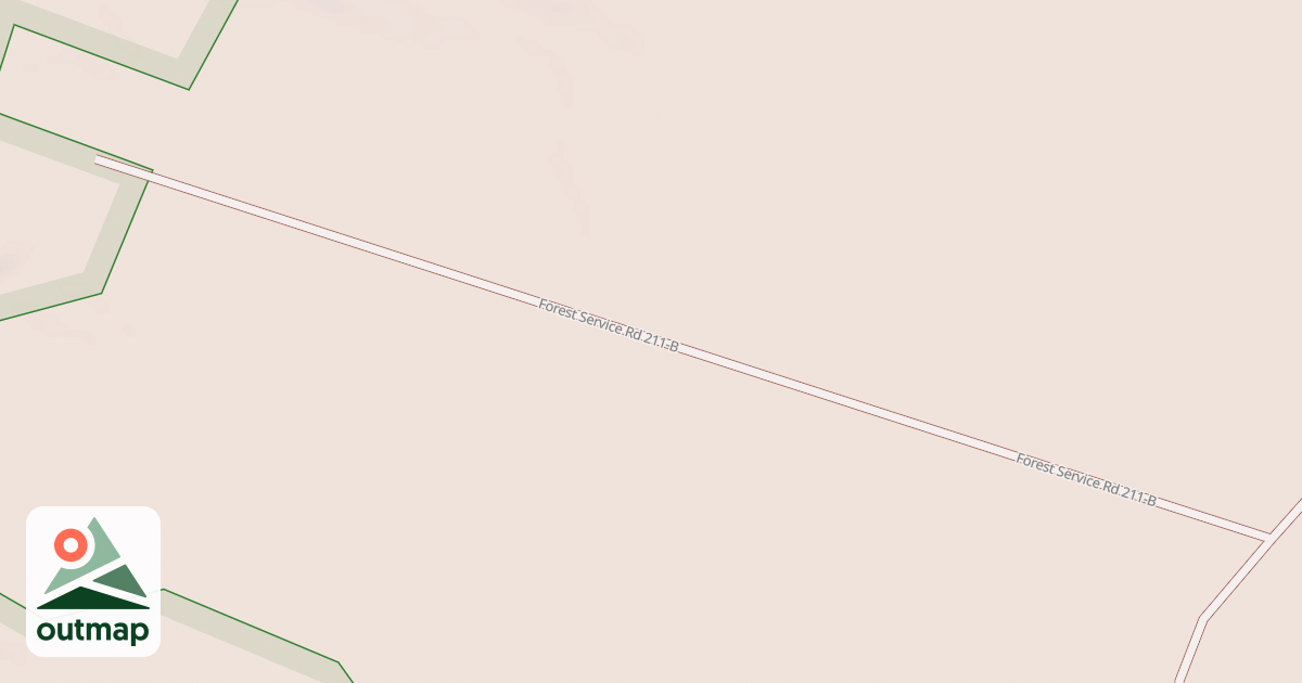 Map of MILL BRANCH B
