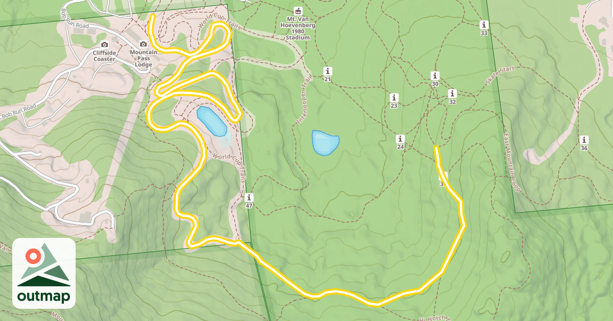 Map of Ladies 5K