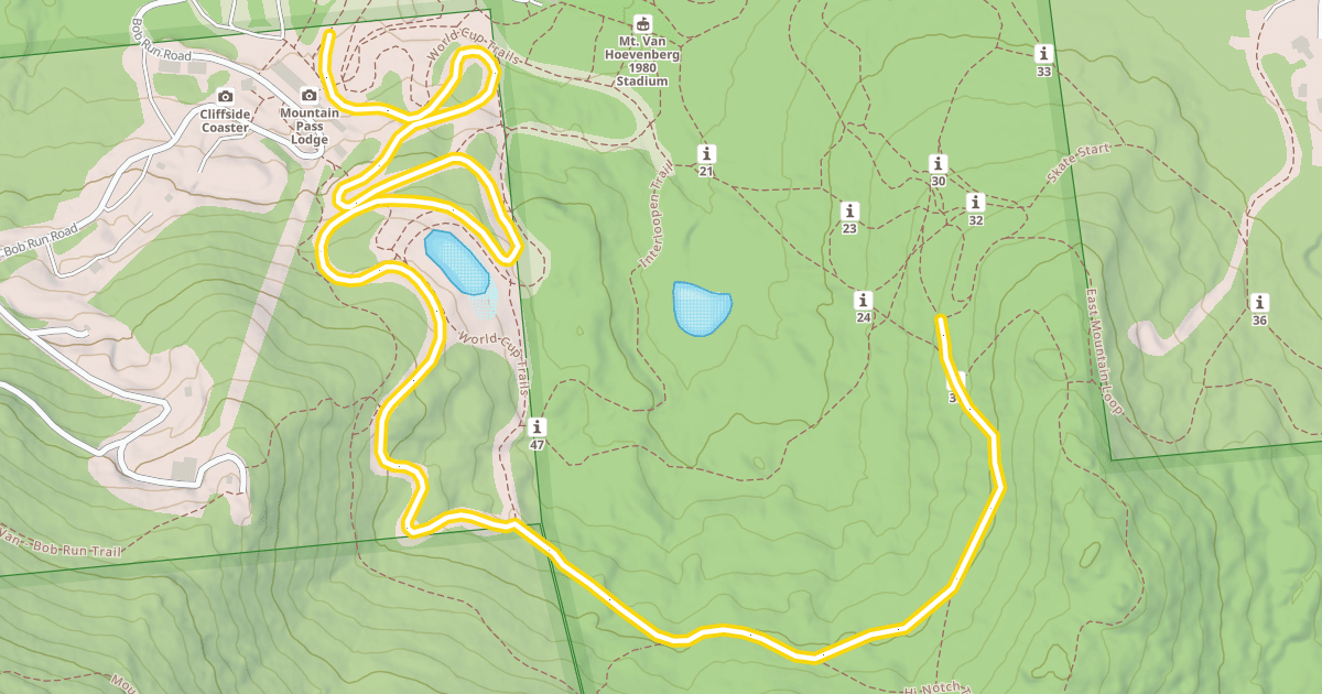 Map preview of Ladies 5K