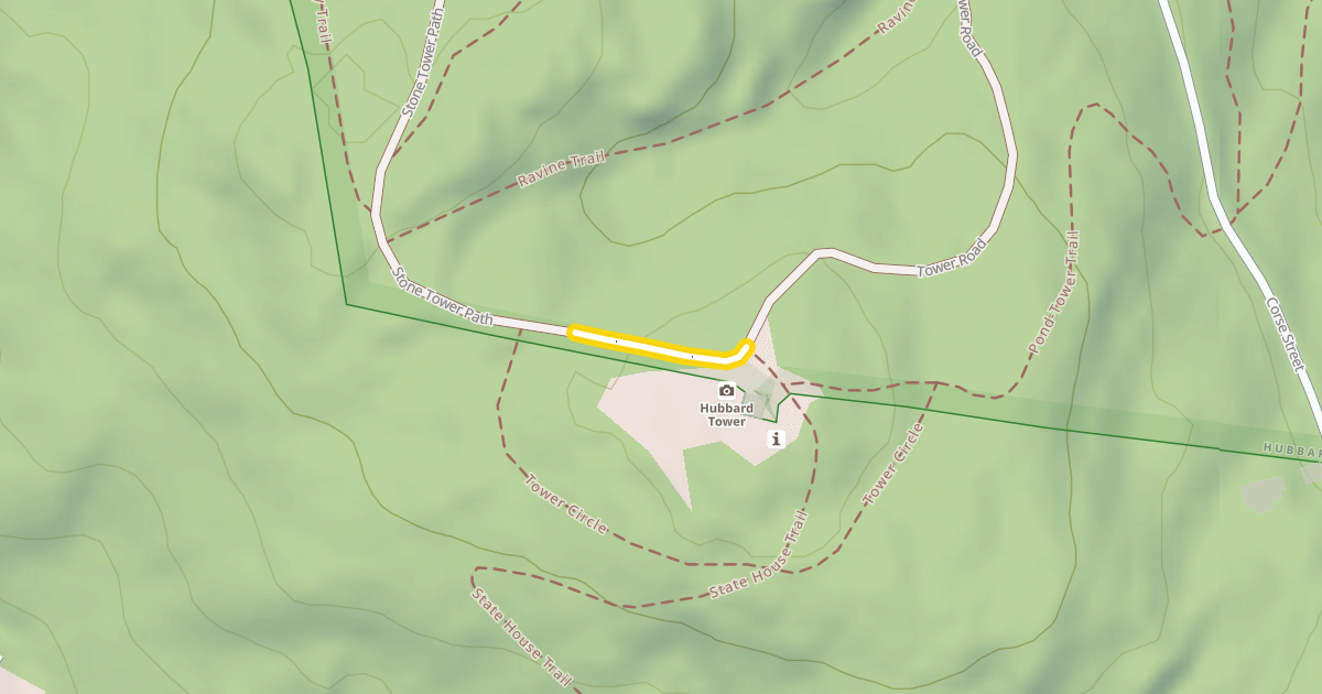 Map preview of Stone Tower Path