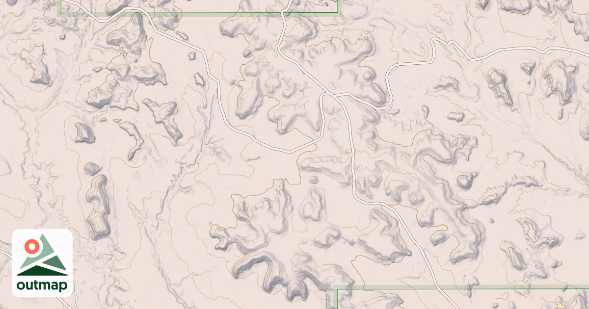 Map of (FDR) EAST SPRING CREEK