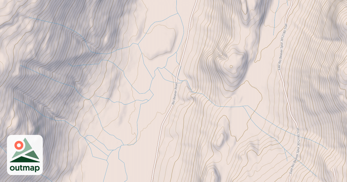 Map of RIO BEAVER