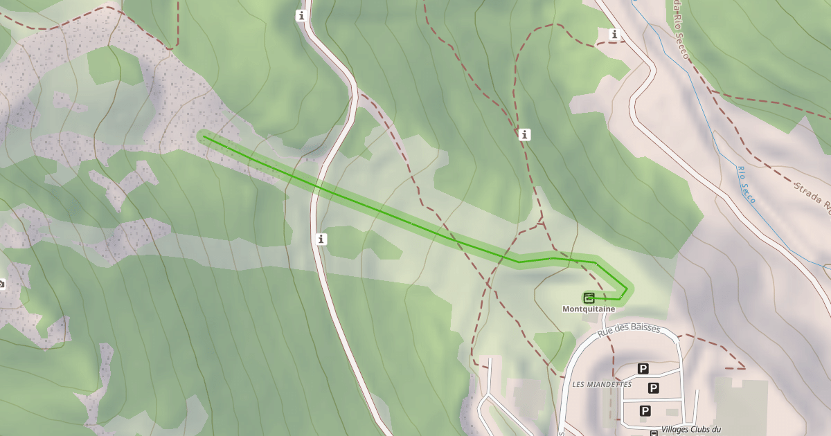 Map preview of Montquitaine