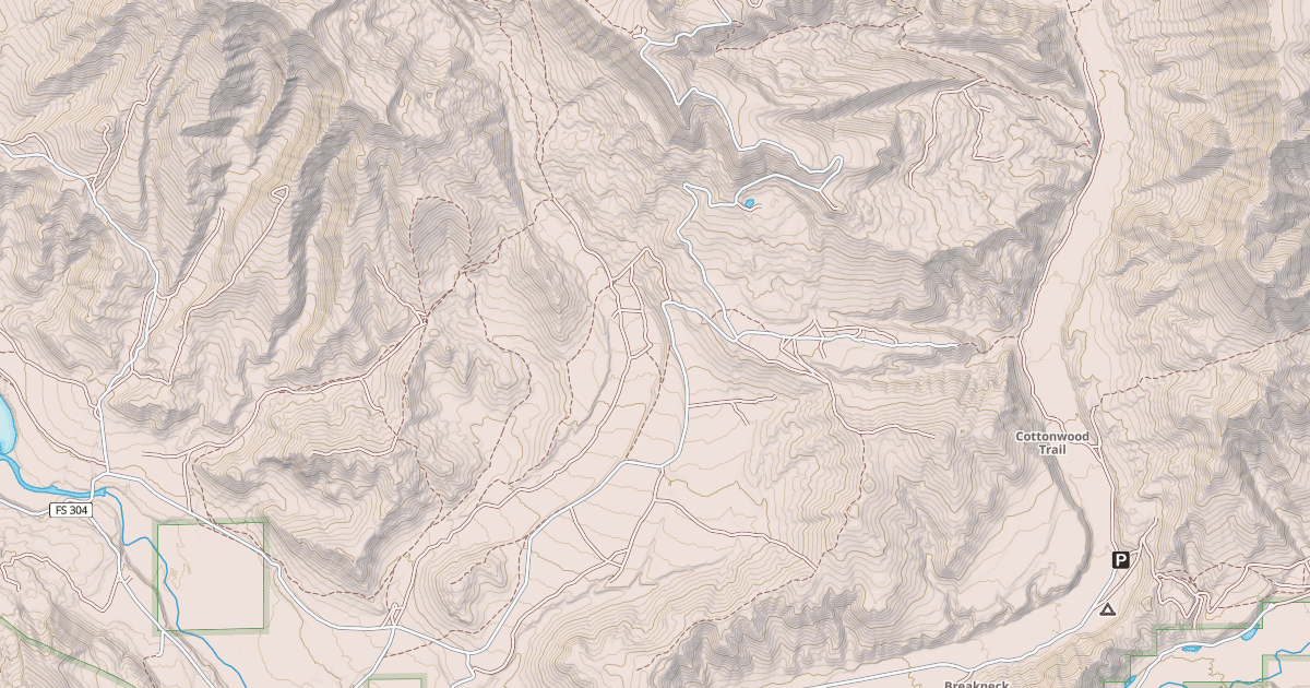 Map preview of GUNSIGHT PASS